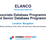 Elanco Hiring for Associate Database Programmer and Senior Database Programmer in Bangalore