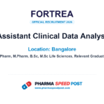 Fortrea Hiring for Assistant Clinical Data Analyst in Bangalore