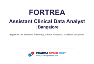 Fortrea Hiring for Assistant Clinical Data Analyst in Bangalore | Freshers