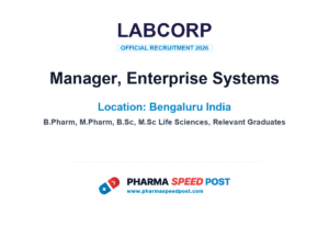 Labcorp Hiring for Manager, Enterprise Systems in Bengaluru India