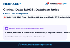 Medpace Hiring for Clinical Data & Database Roles in Unit 1203, 12th Floor, Building Q2, Aurum QPark, TTC Industrial Area, Thane Belapur Road, Navi Mumbai (Maharashtra) – 400710