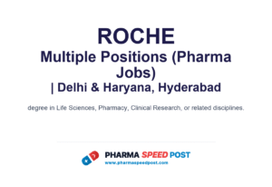 Roche Mega Hiring 2026: 4 Openings in Pharma Jobs