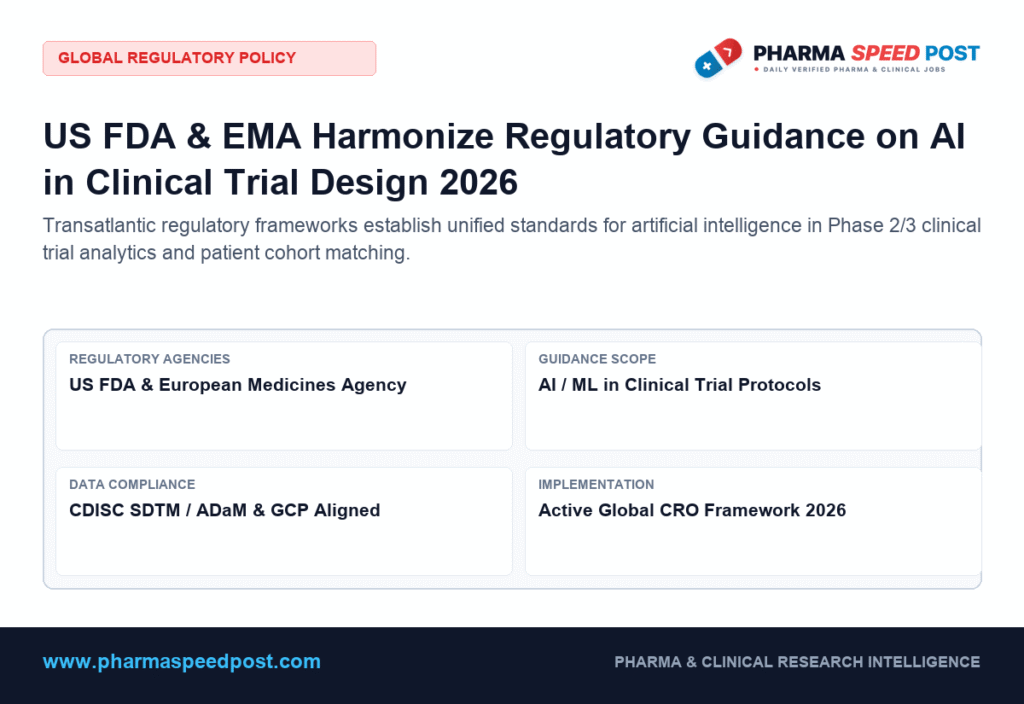 US FDA & EMA AI Clinical Trials Guidance: Regulatory Standards for Clinical SAS, CDM & Data Integrity 2026